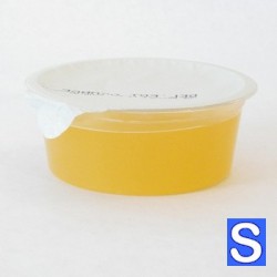 ORANGE (24 pots) souple eau gélifiée.