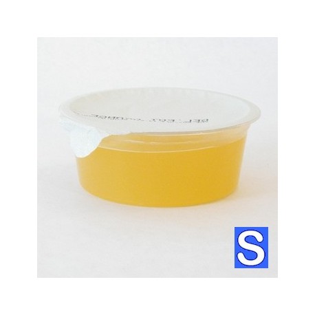 ORANGE (24 pots) souple eau gélifiée.