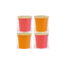 Lot 96 POTS 125ml- Eau gélifiée ferme édulcorée